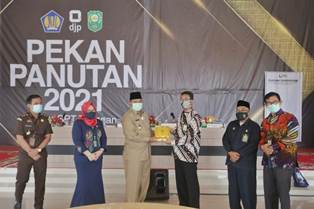 Pekan Panutan Penyampaian SPT Tahunan Pajak 2020, Alfedri Minta ASN Jadi Contoh Bagi Masyarakat